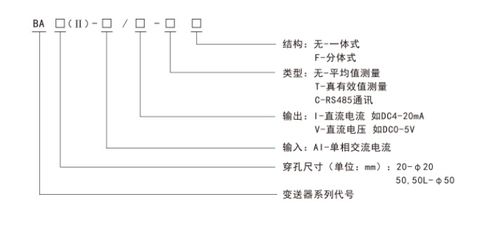 【交流电流传感器ba20-ai/i安科瑞电流传感器智能型工业自动化系统】- 